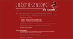 Desktop Screenshot of news.jugendkantorei-esslingen.de